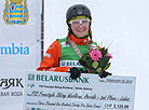 Belarus' Alexandra Romanovskaya (bronze) 