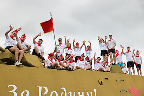 Другая змена дзіцячага лагера 