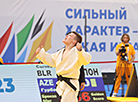 Первые награды турнира по дзюдо II Игр стран СНГ разыграны в Гомеле