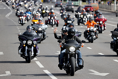 H.O.G. Rally Minsk motorcycle parade