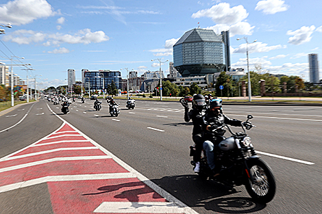 H.O.G. Rally Minsk motorcycle parade