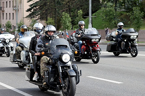 H.O.G. Rally Minsk motorcycle parade