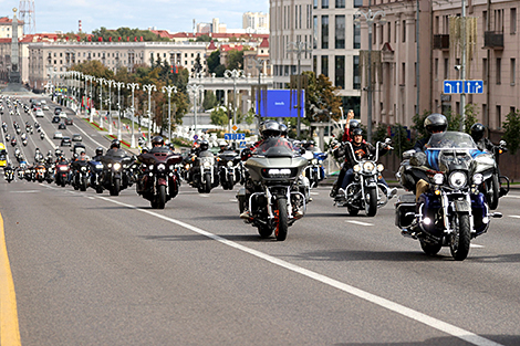 H.O.G. Rally Minsk motorcycle parade