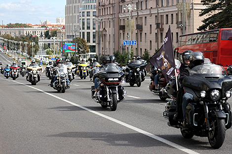 H.O.G. Rally Minsk motorcycle parade