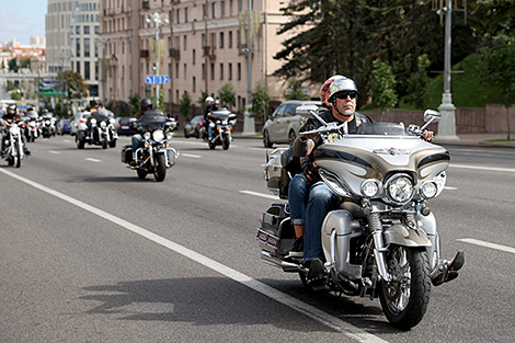 H.O.G. Rally Minsk motorcycle parade