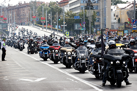 H.O.G. Rally Minsk motorcycle parade