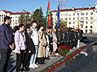 Youth delegations laid flowers at Victory Monument in Minsk