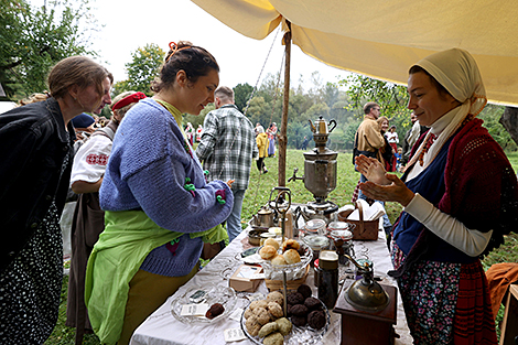 Bagach harvest festival in Vyazynka