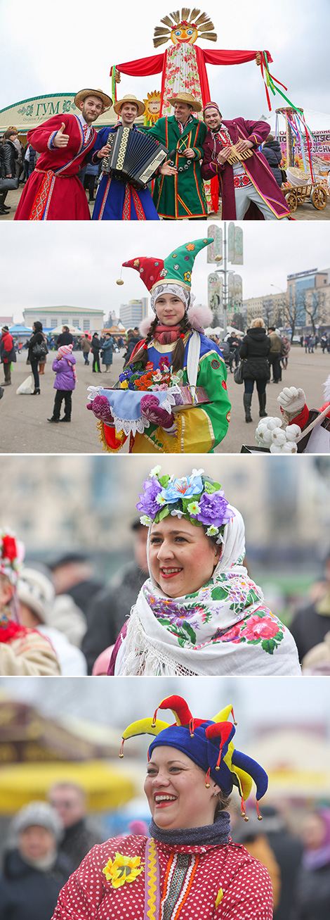 Масленічныя гулянні ў Мінску
