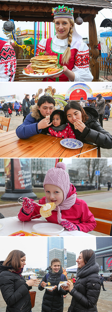 Масленічныя гулянні ў Мінску