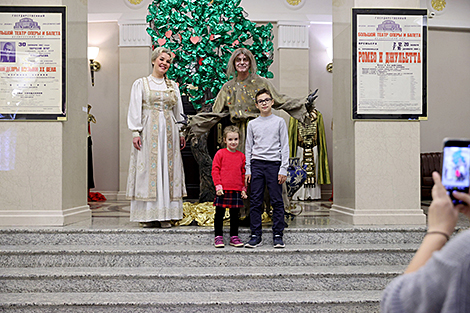 Children's event at Bolshoi Theater of Belarus
