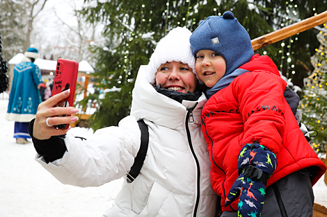 Winter tourist season in the residence of Father Frost