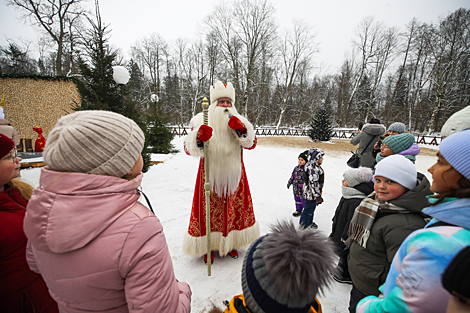 Winter tourist season in the residence of Father Frost
