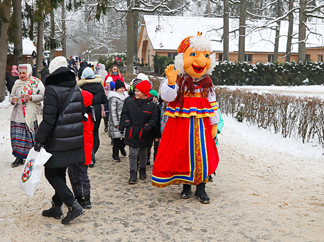 Winter tourist season in the residence of Father Frost