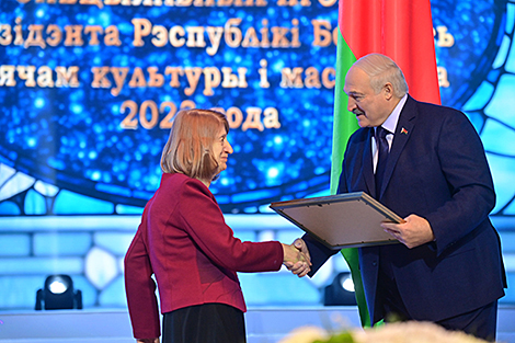 Уручэнне спецыяльных прэмій Прэзідэнта дзеячам культуры і мастацтва