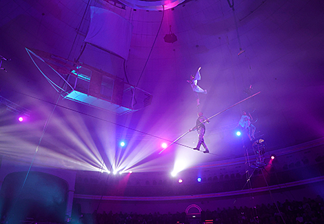 Magic of Fountains in the Belarusian State Circus