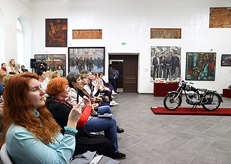 Wedding dress exhibition at Minsk City History Museum 