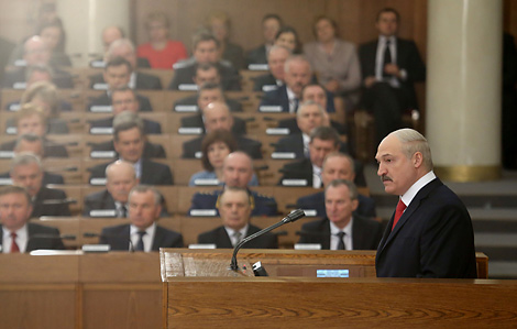 Belarus President delivers annual State of the Nation Address