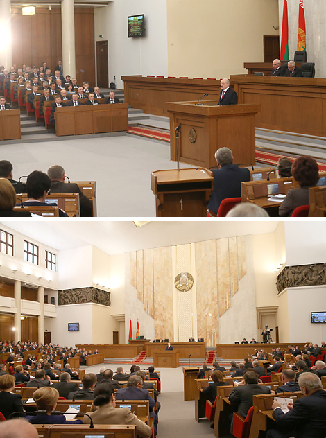 Belarus President delivers annual State of the Nation Address