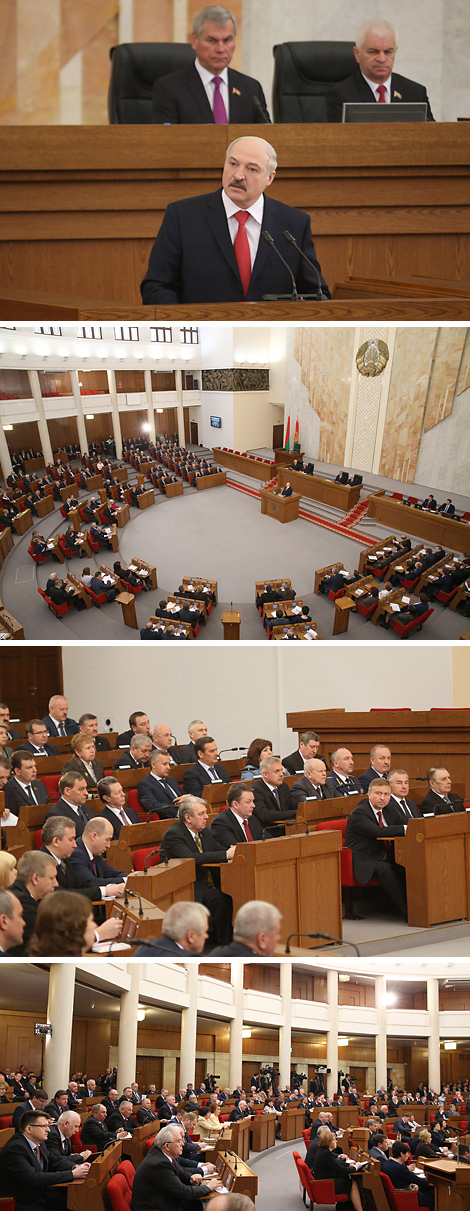 Belarus President delivers annual State of the Nation Address