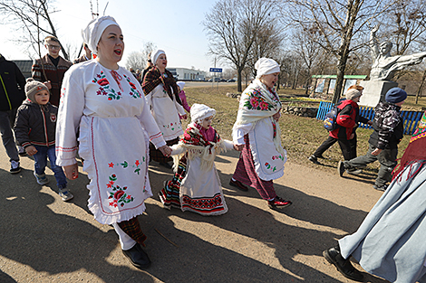 Масленица в Любанском районе