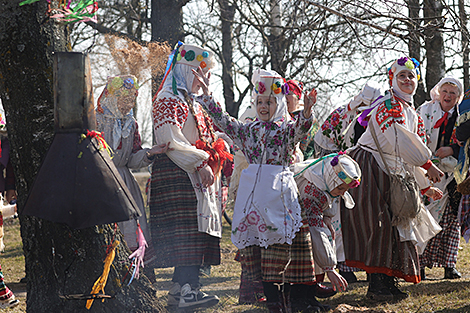 Масленица в Любанском районе