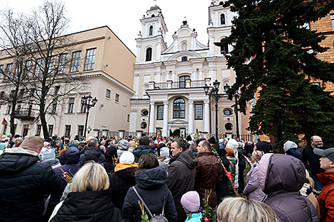 Вербная нядзеля ў Мінску