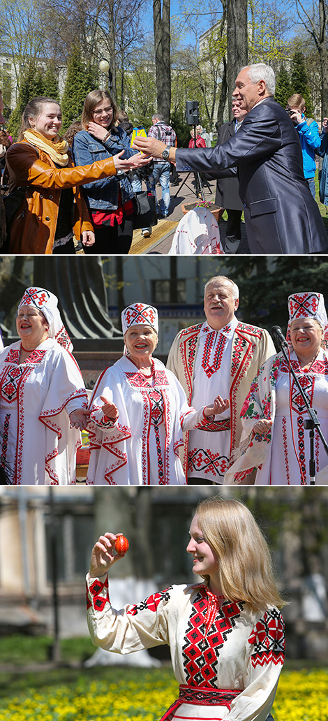 In the Run-up to Easter Sunday in the Belarusian State University