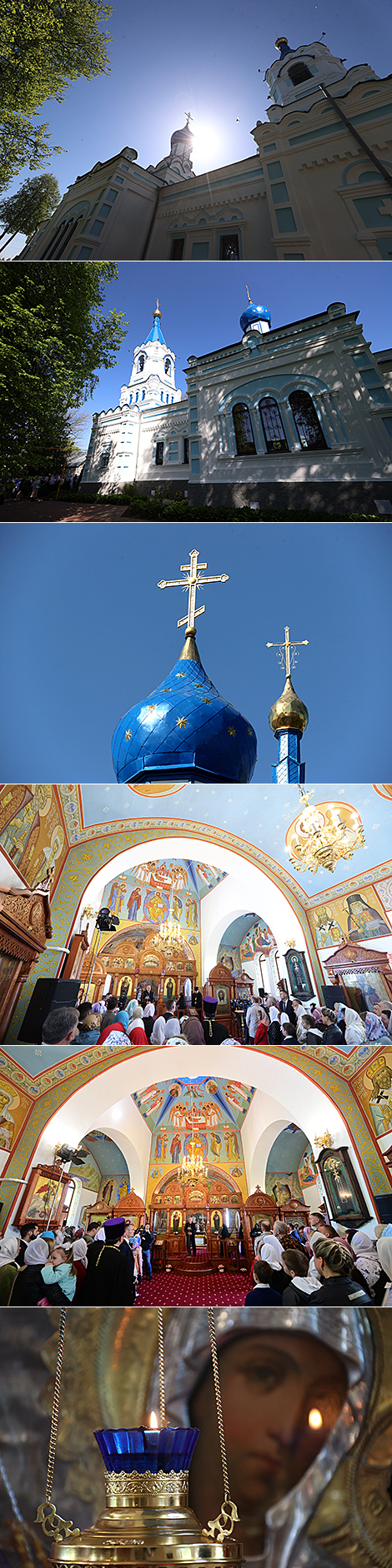 Свята-Ільінскі храм Свята-Успенскага жаночага манастыра ў Оршы