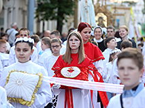 Урачыстасць Найсвяцейшага Цела і Крыві Хрыста ў Гродне