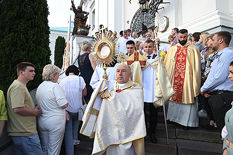 Corpus Christi Procession in Grodno