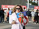 Atmosphere before Belarus v Russia friendly 