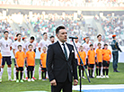 Atmosphere before Belarus v Russia friendly 