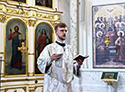 Усебеларуская малітва ў Святадухаўскім кафедральным саборы Мінска