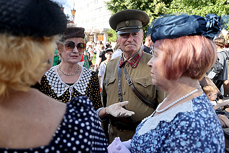 Атмасферу апошняга мірнага вечара 1941 года аднавілі ў Брэсце
