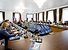 Удзельнікі ХI Форума рэгіёнаў Беларусі і Расіі 