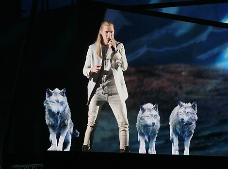 Eurovision 2016: Belarus’ IVAN performs in the second semifinal