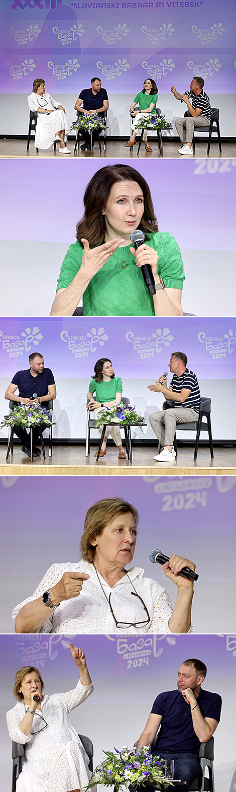Press conference by the Mayakovsky Moscow Academic Theater