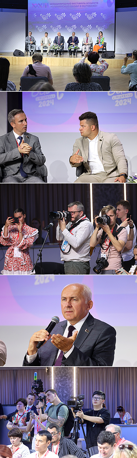 International press center opens at Slavianski Bazaar in Vitebsk