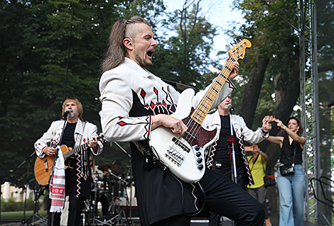 Summer music and tourist season in Minsk