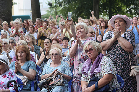 Summer music and tourist season in Minsk