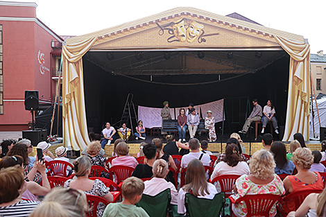 Summer music and tourist season in Minsk