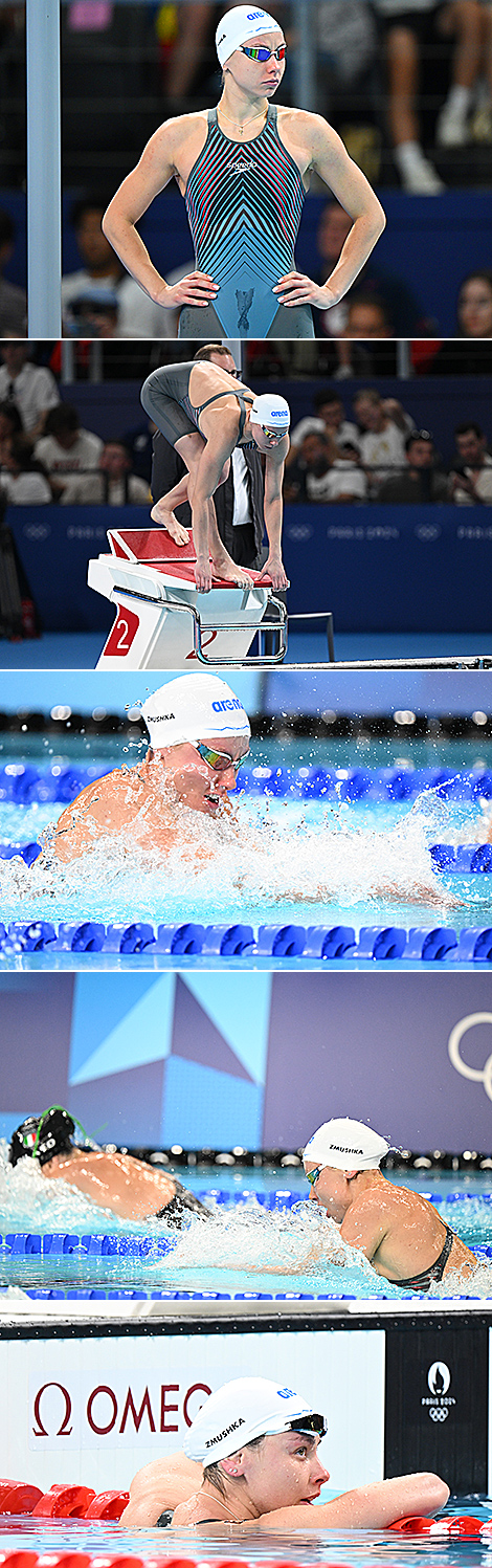 Olympics 2024: Eighth-place finish for Belarus’ Alina Zmushka in Olympic final