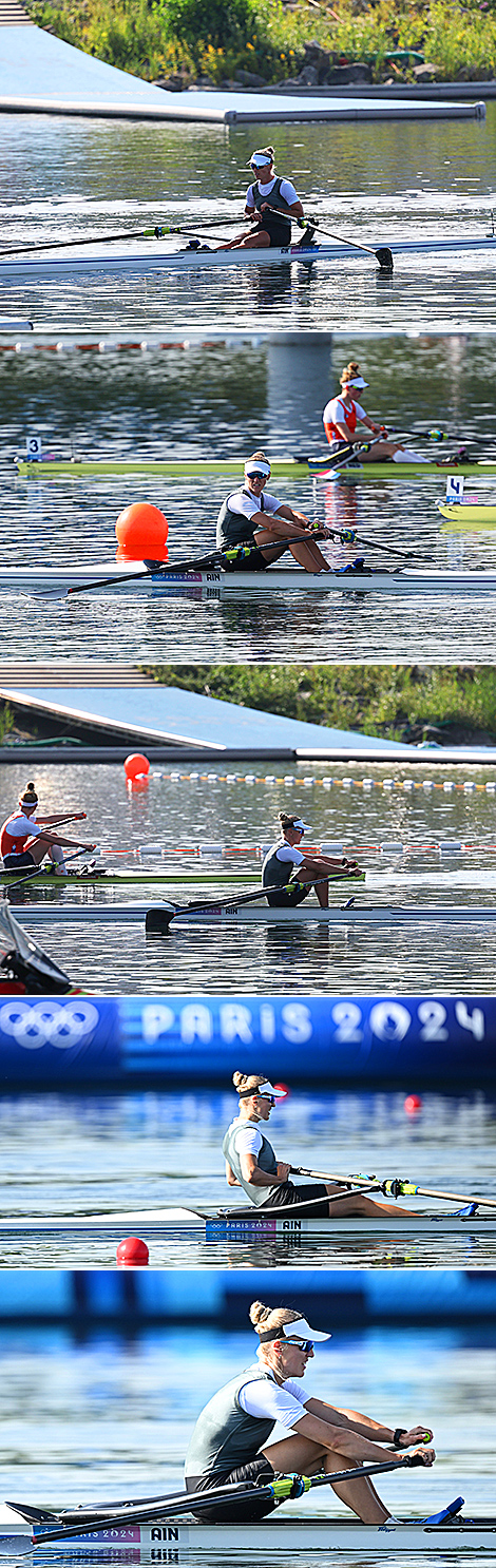 Olympics 2024: Belarus’ Tatsiana Klimovich through to single sculls semifinal