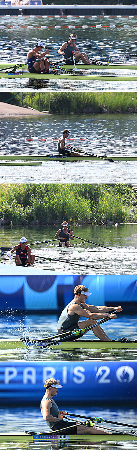 Olympics 2024: Belarus’ Yauheni Zalaty reaches single sculls semifinal