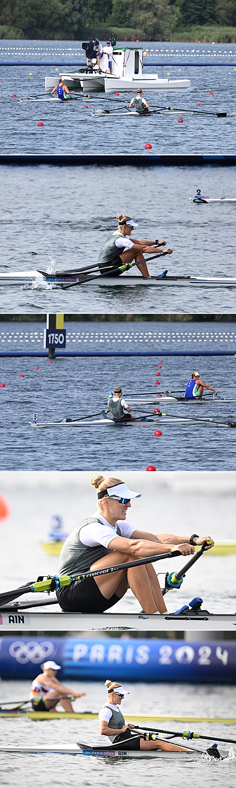 Olympics 2024: Belarus’ Tatsiana Klimovich 8th at rowing