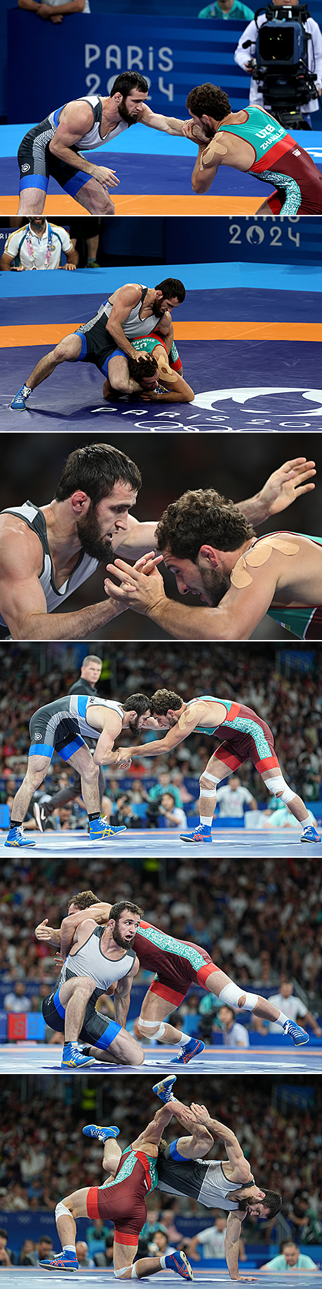 Olympics 2024: Belarus’ wrestler Kadzimahamedau loses in qualification