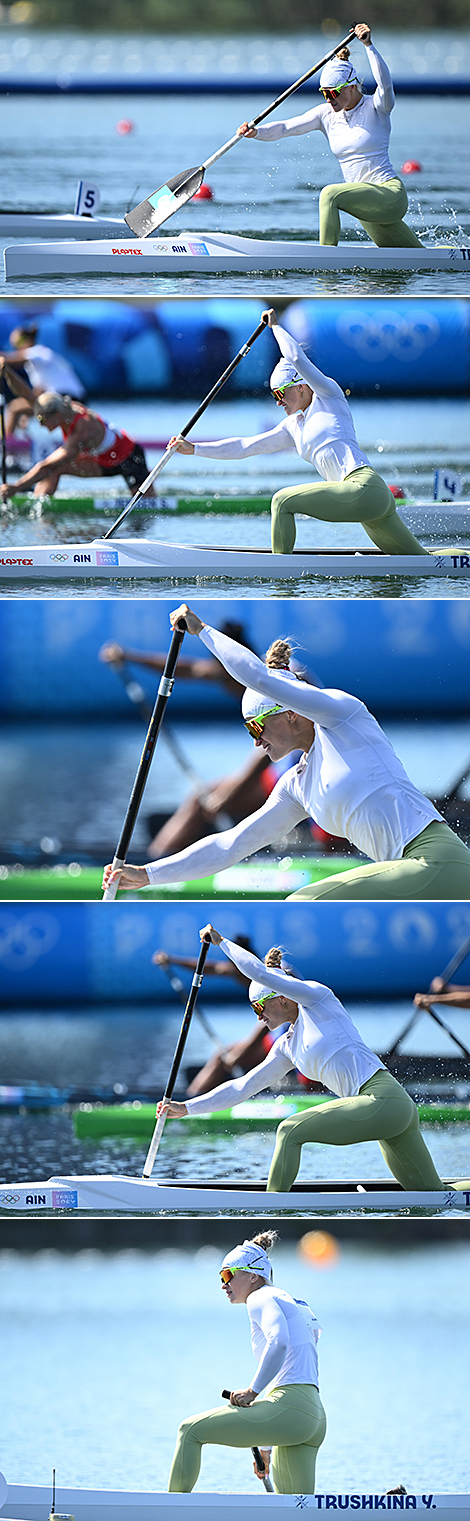 Olympics 2024: Belarus’ Trushkina through to Women’s C-1 200m final