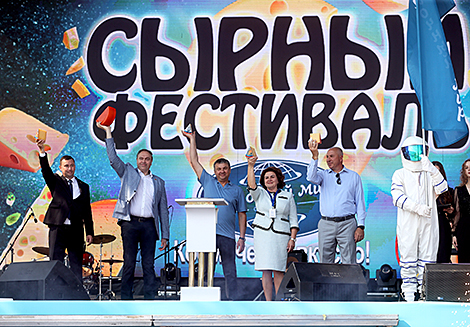 Cheese festival in Grodno