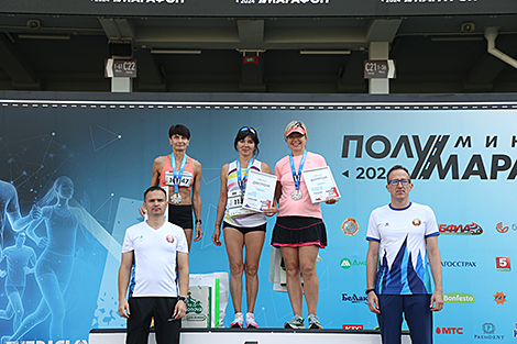 Minsk Half Marathon 2024: awards ceremony